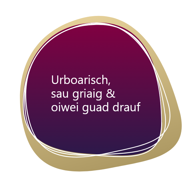 Ein Kreis mit den Worten urbanaisch und sua graaf.