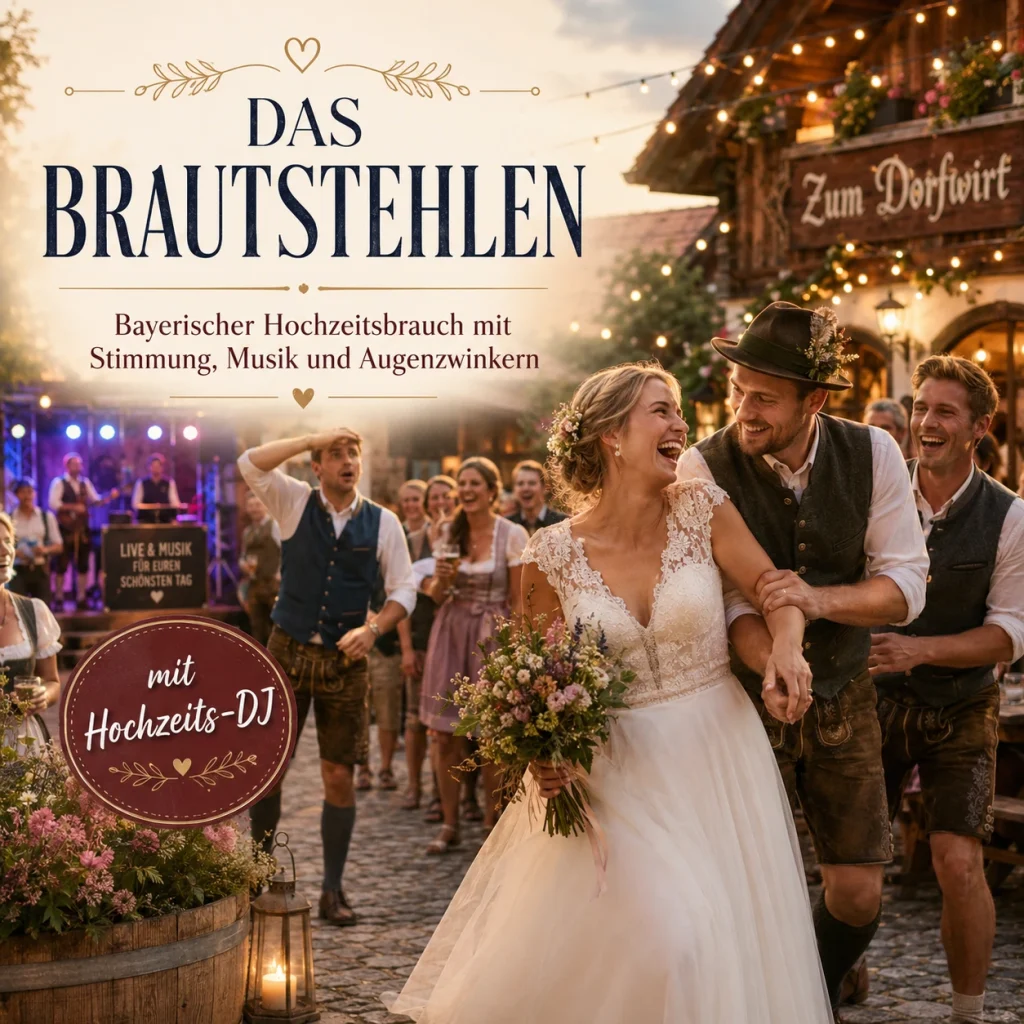 Titelbild zum Brautstehlen als bayerischer Hochzeitsbrauch